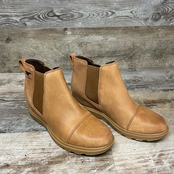 Sorel Tan Ankle Boots - Picture 6 of 6